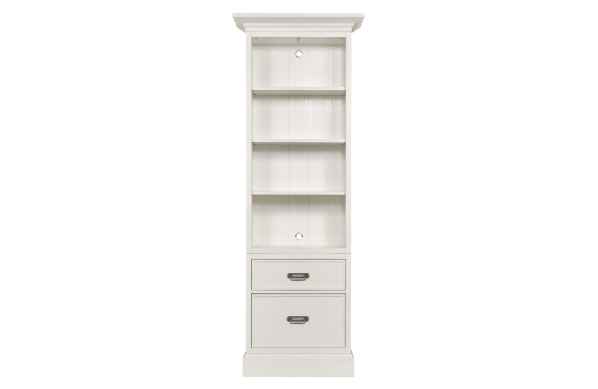 Structures-SINGLE STORAGE BOOKCASE CABINET