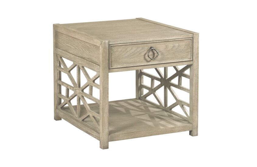 BISCAYNE DRAWER END TABLE
