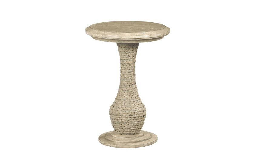 BISCAYNE ROUND END TABLE
