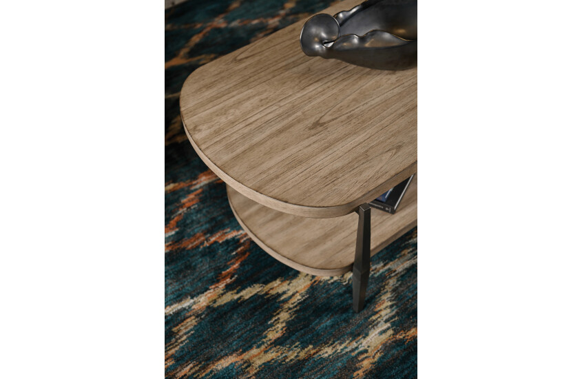OVAL COFFEE TABLE - 3
