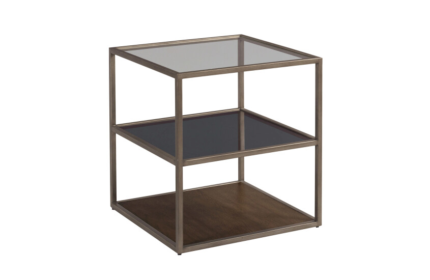 -SQUARE END TABLE