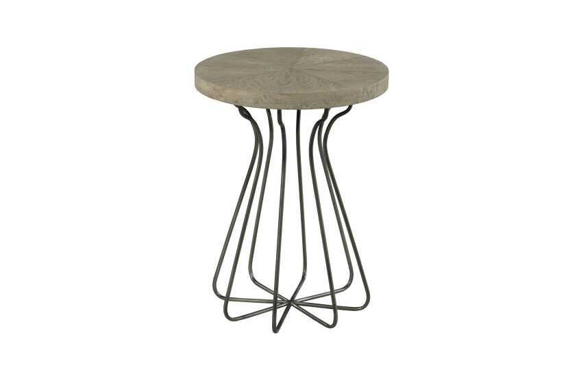 -BRIELLE ROUND ACCENT TABLE