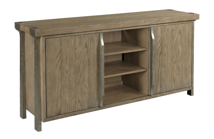 Timber Forge-ENTERTAINMENT CONSOLE