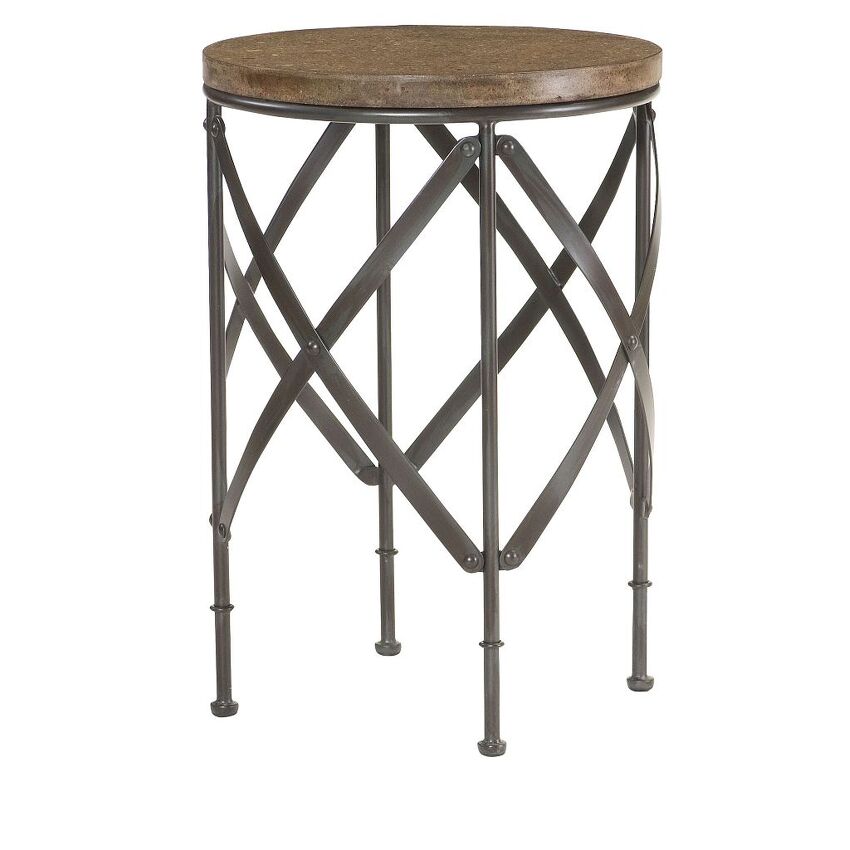 -ROUND METAL TABLE