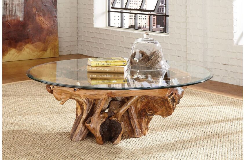 Root Ball Cocktail Table Room 1