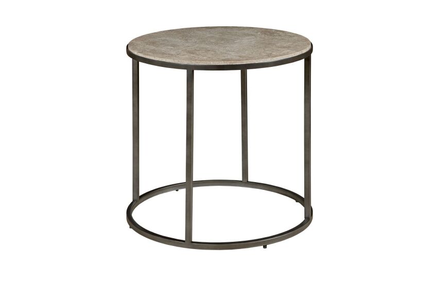 -ROUND END TABLE