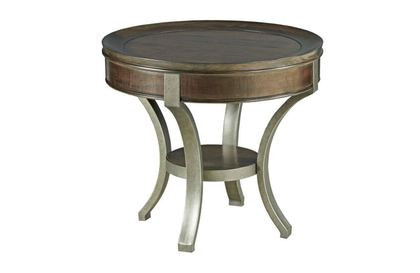 ROUND END TABLE