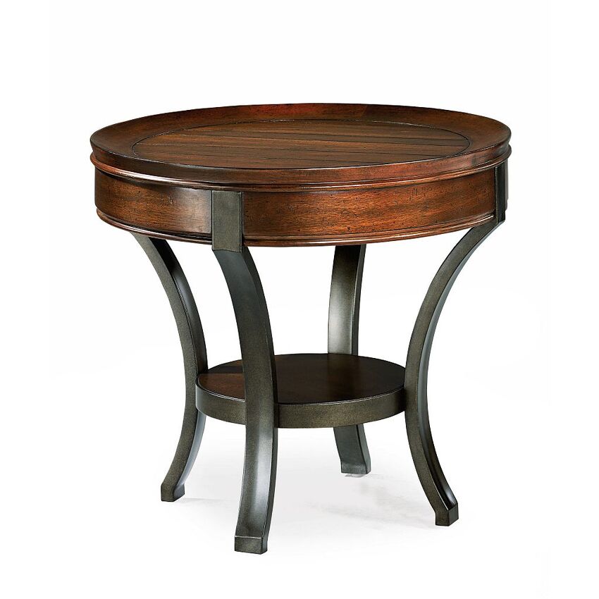 SUNSET VALLEY-ROUND END TABLE