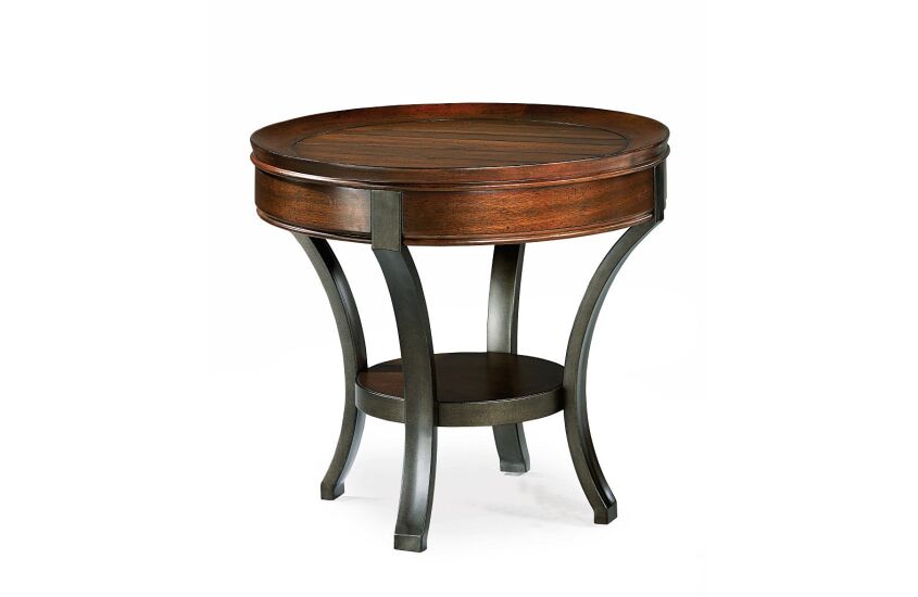 ROUND END TABLE