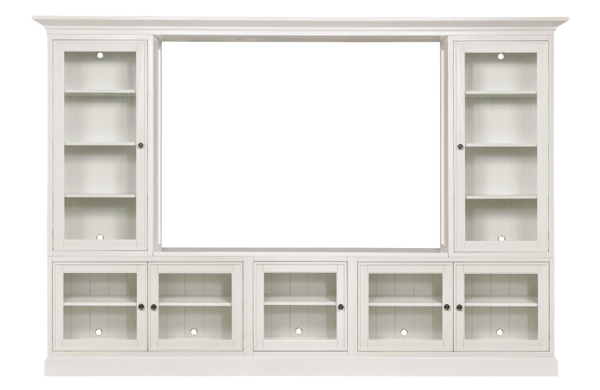 -QUINTUPLE DISPLAY ENTERTAINMENT W/DISPLAY PIERS