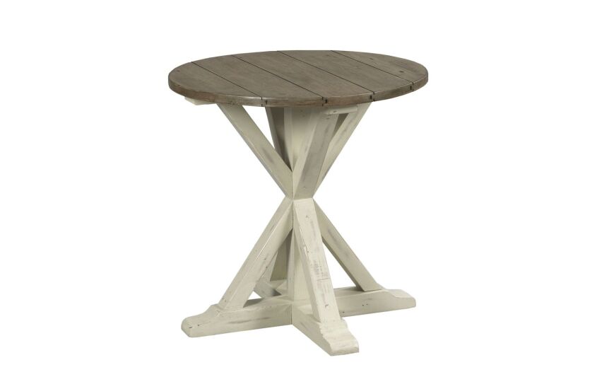 TRESTLE ROUND END TABLE Primary Select