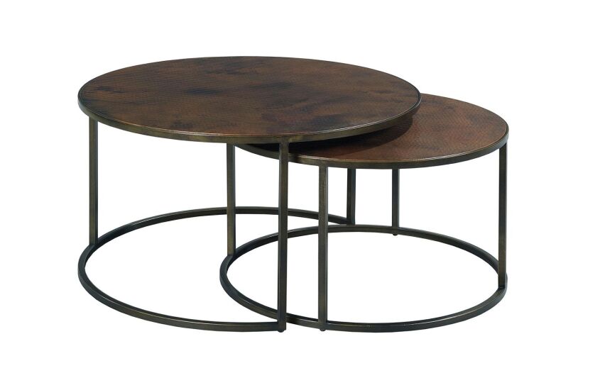 SANFORD-ROUND COFFEE TABLE