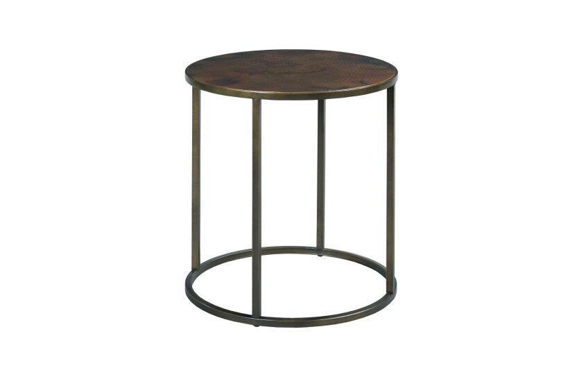 -ROUND END TABLE