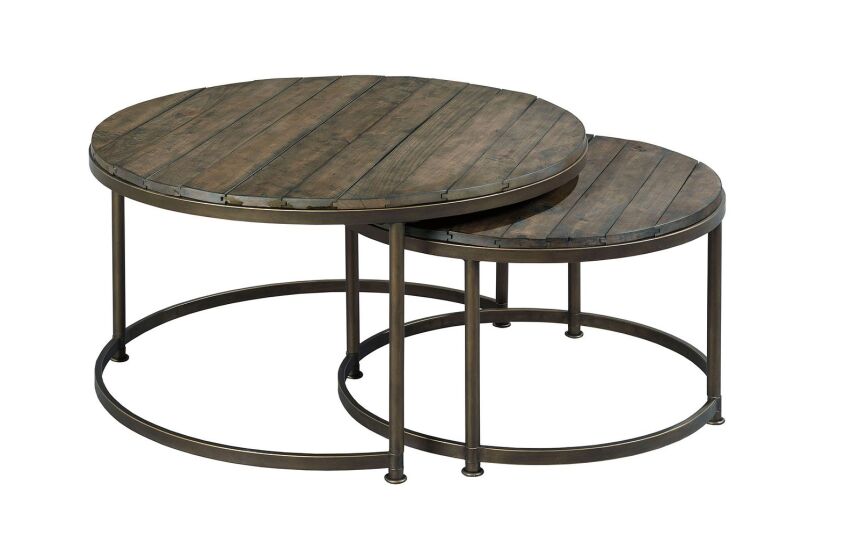 LEONE-ROUND COFFEE TABLE