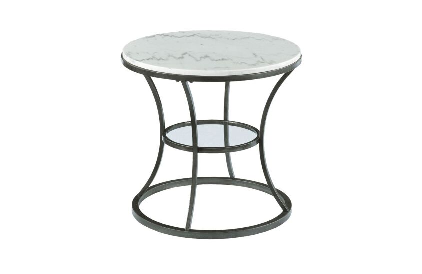 -ROUND END TABLE