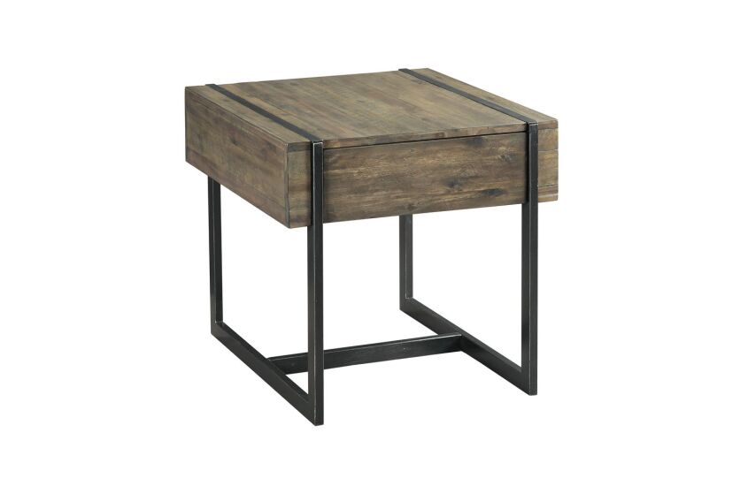 RECTANGULAR DRAWER END TABLE