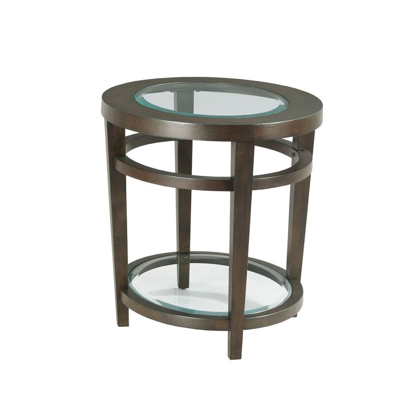 OVAL END TABLE
