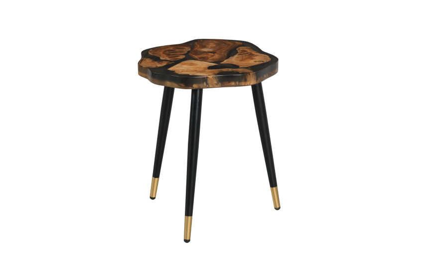 -ACRYLIC ROOT ACCENT TABLE