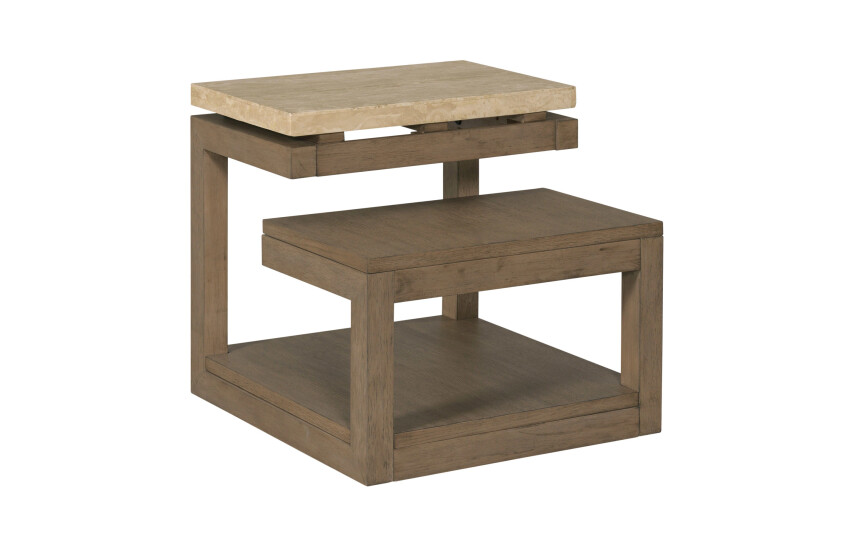 -RECTANGULAR END TABLE