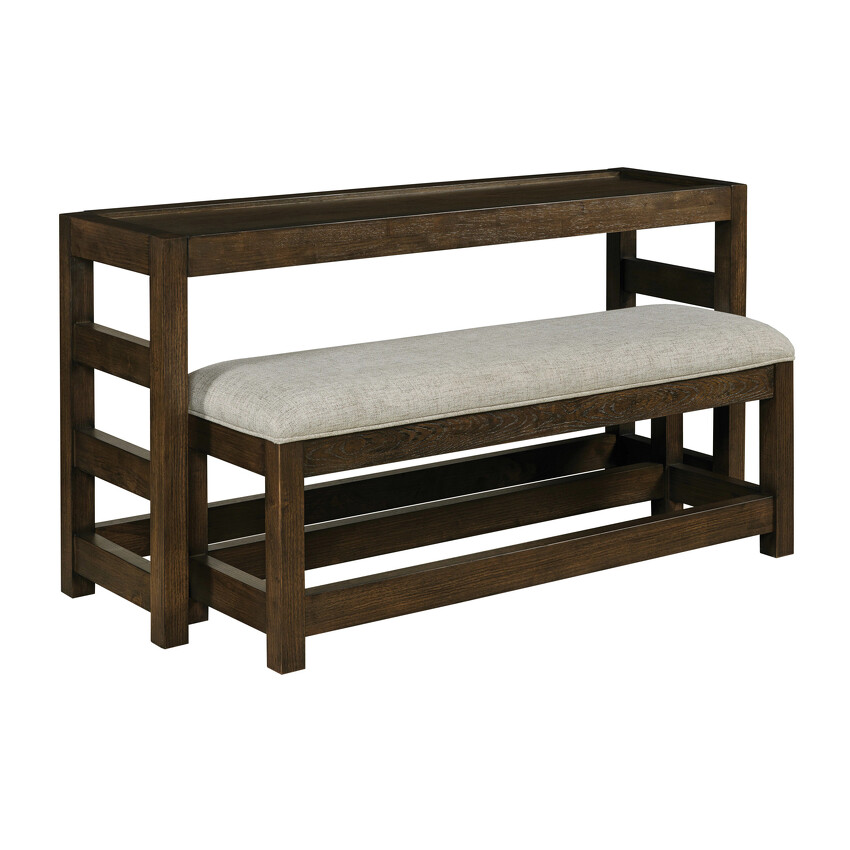 NYLES-RECTANGULAR CONSOLE TBL W/BENCH