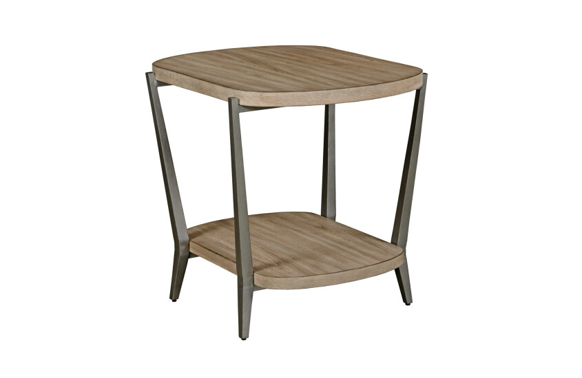 -OVAL END TABLE