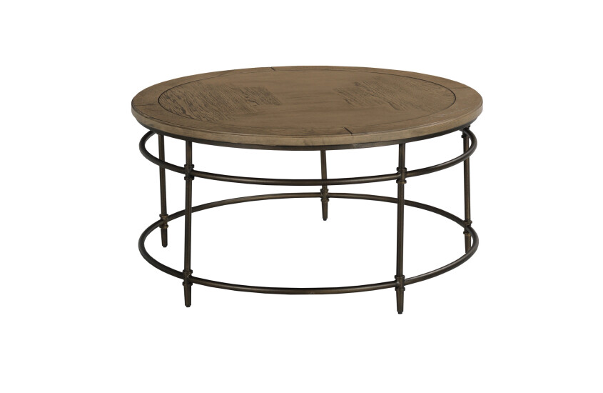 CROSSROADS-HAMILTON-ROUND COFFEE TABLE