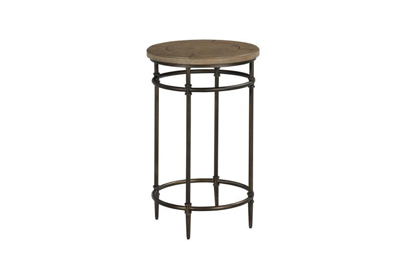 ROUND CHAIRSIDE TABLE