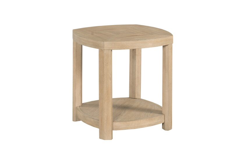 -PARTNER CONCAVE END TABLE