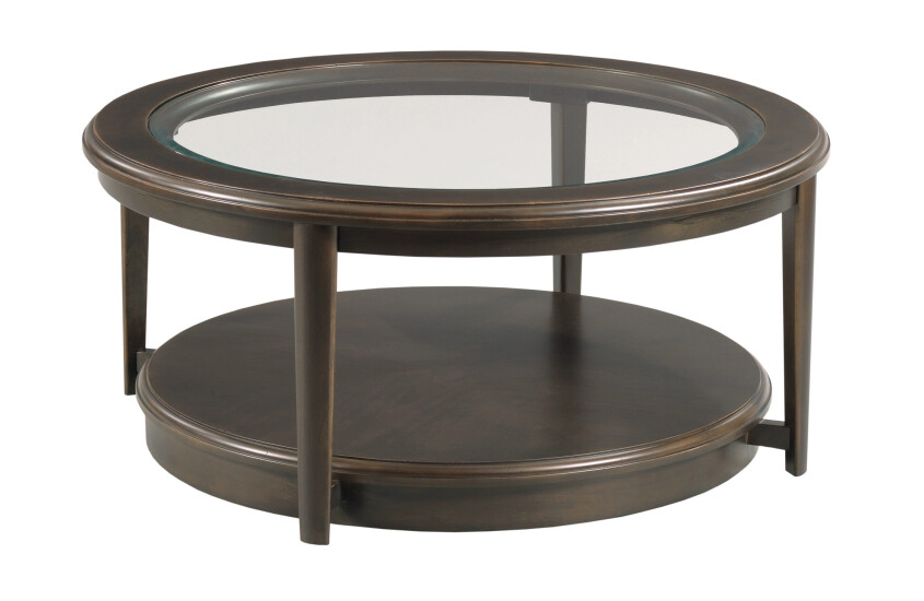 ROUND COFFEE TABLE W/CASTERS Primary
