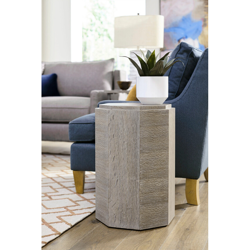 CLINTON OCTAGONAL CHAIRSIDE TABLE - 3