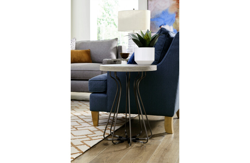 BRIELLE ROUND ACCENT TABLE Room Scene 1