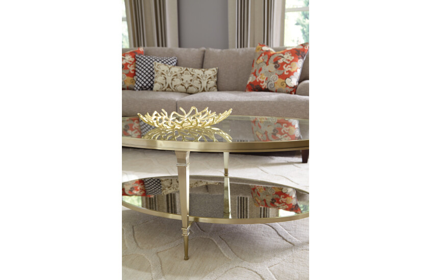 OVAL COFFEE TABLE - 3