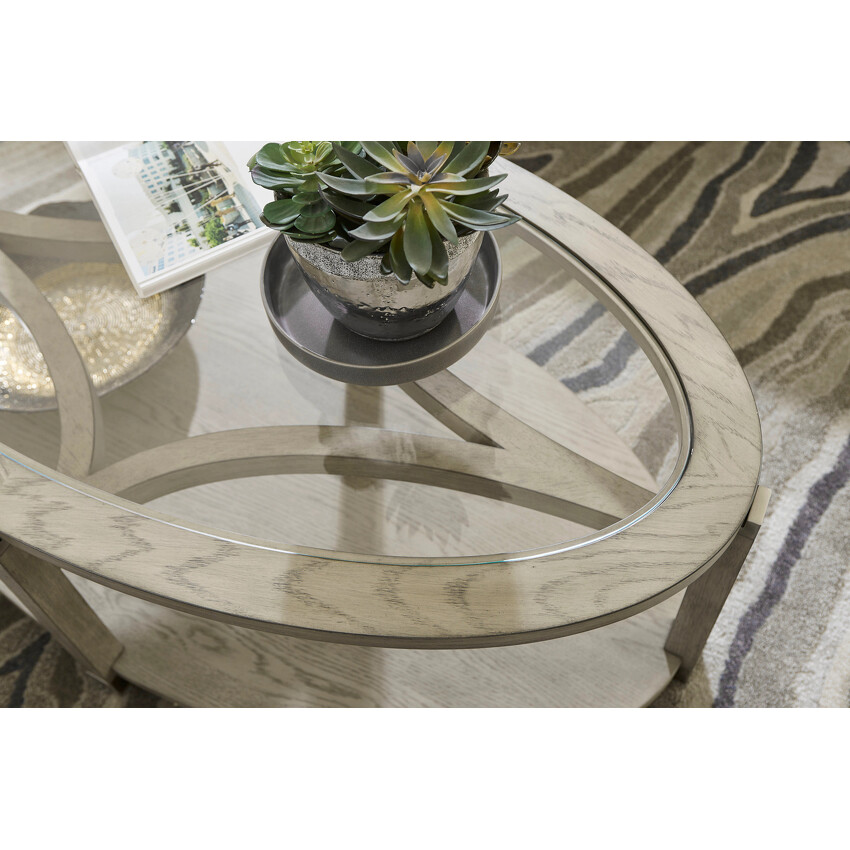 OVAL COFFEE TABLE - 2