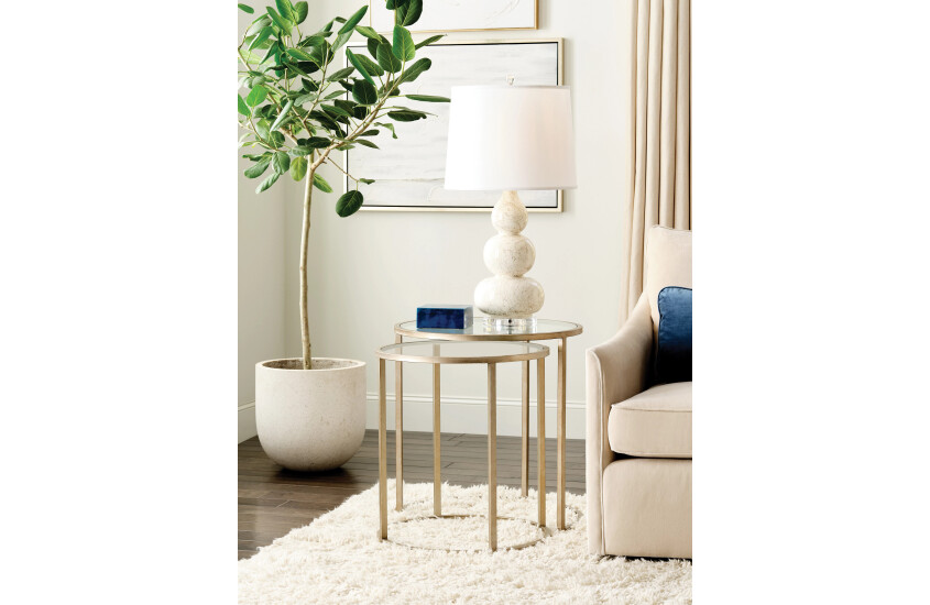 ABSTRACT NESTING END TABLE SET Room 1