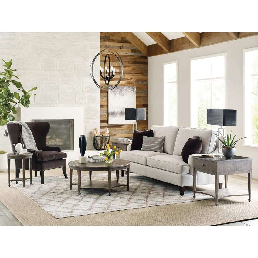 SUTTER ROUND COFFEE TABLE - 3