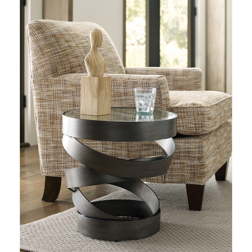 HELIX ROUND ACCENT TABLE - 2