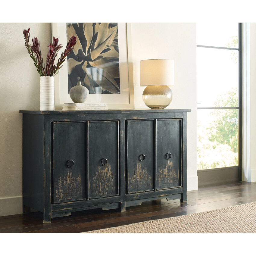 CHARCOAL FOUR DOOR CONSOLE - 2
