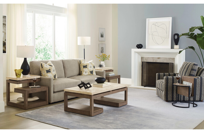 RECTANGULAR END TABLE Room 2