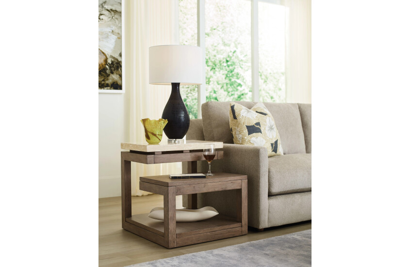 RECTANGULAR END TABLE - 2