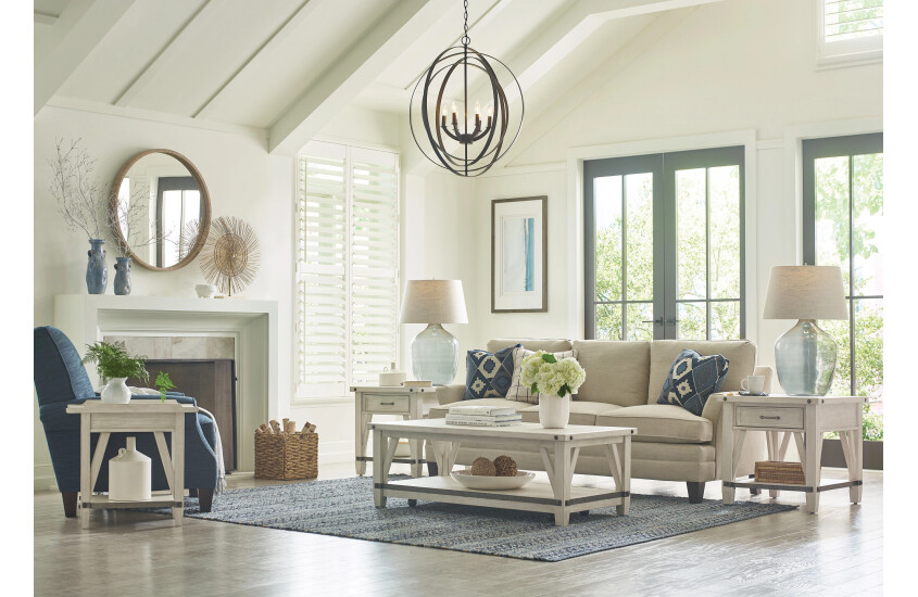 RECTANGULAR DRAWER END TABLE Room 2