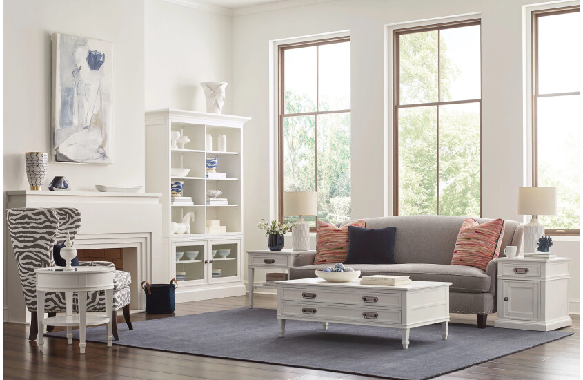 RECTANGULAR DRAWER COFFEE TABLE Room 1