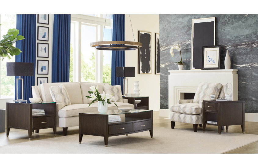 RECTANGULAR DRAWER COFFEE TABLE Room 1