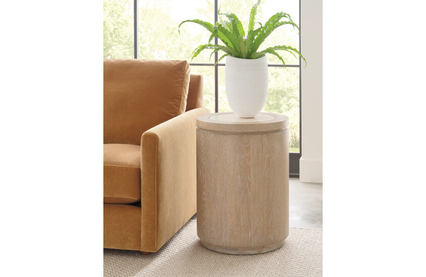 GATNER ROUND DRUM TABLE Room 1