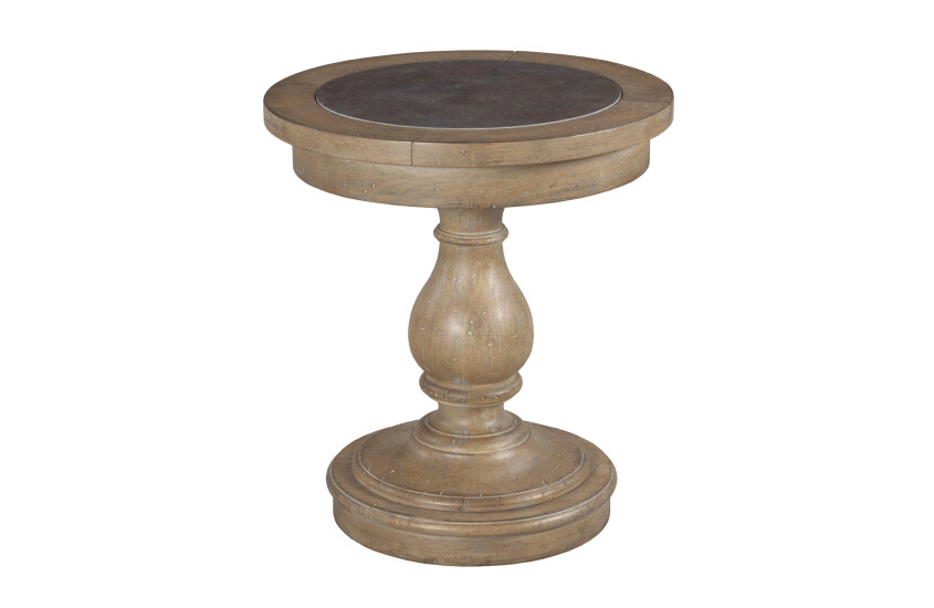 ROUND END TABLE