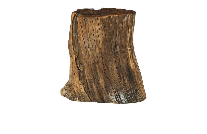 -TREE TRUNK ACCENT TABLE