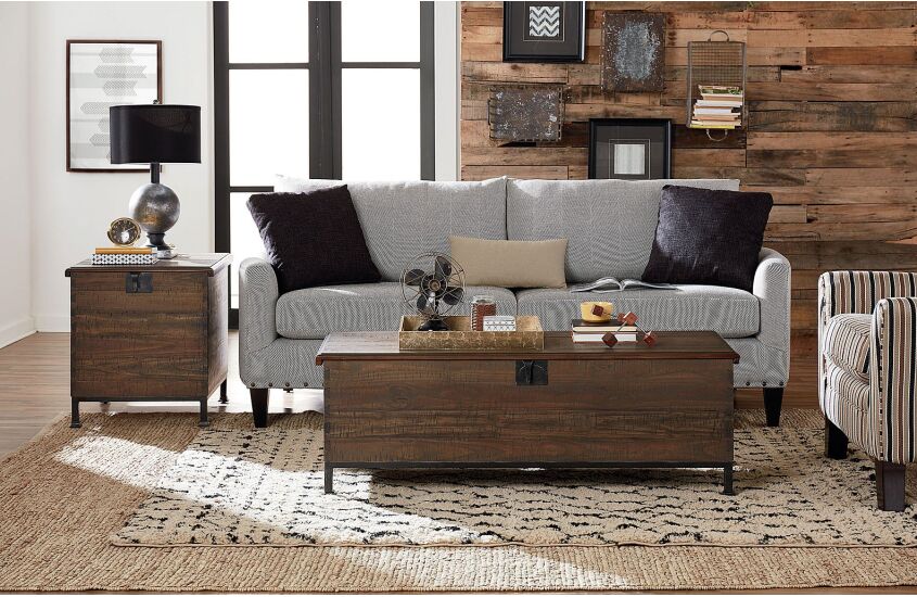 MILLING CHEST COFFEE TABLE Room Scene 1