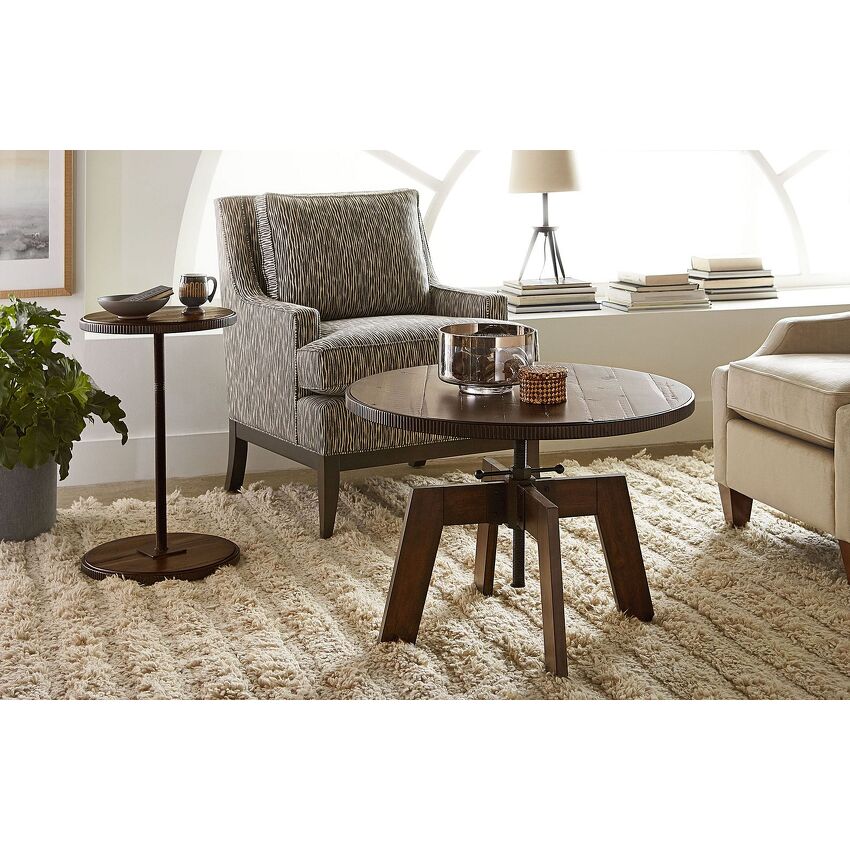 HIGH-LOW ROUND COFFEE TABLE - 2