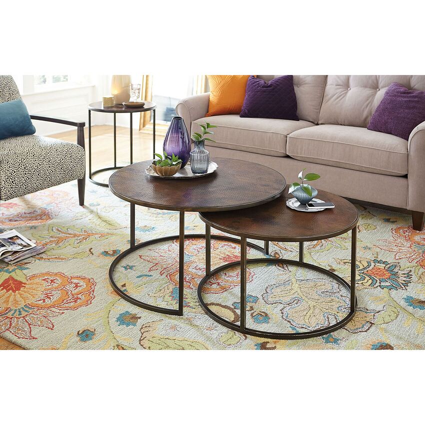 ROUND COFFEE TABLE - 2
