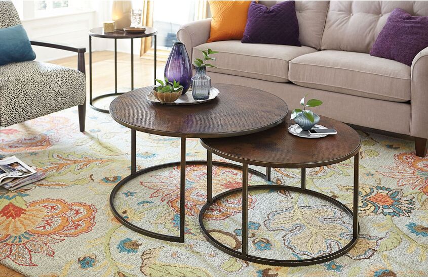 ROUND COFFEE TABLE Room Scene 1