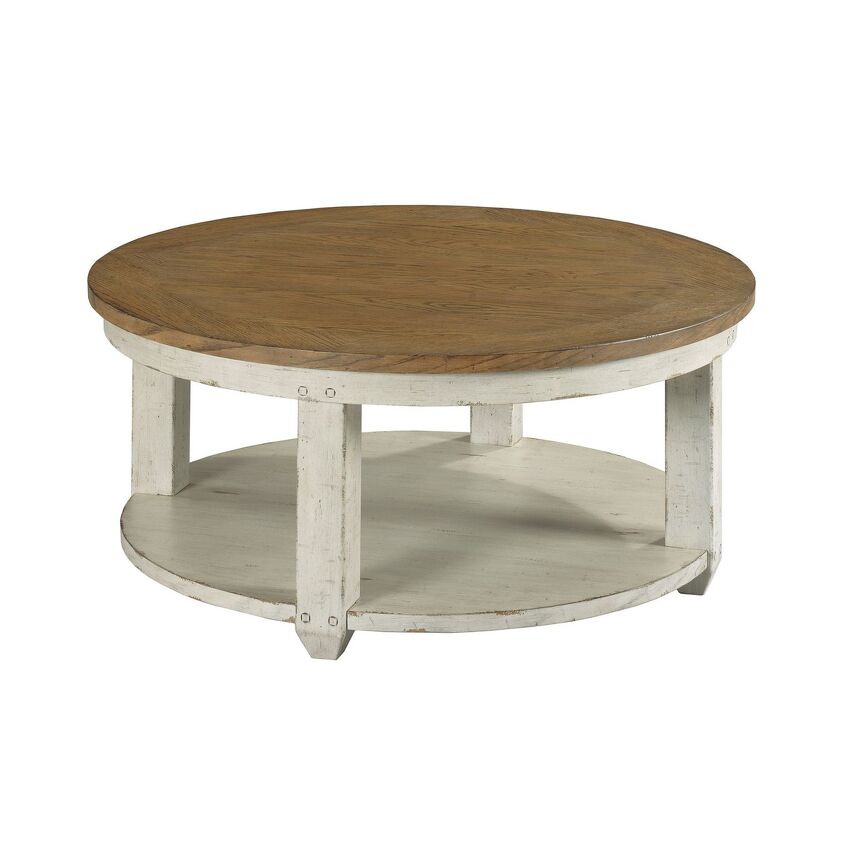 CHAMBERS-ROUND COFFEE TABLE